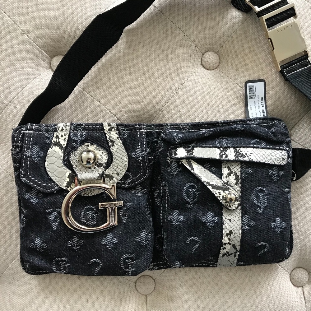 Guess Small Belt Bag - NWT - Picture 3 of 4